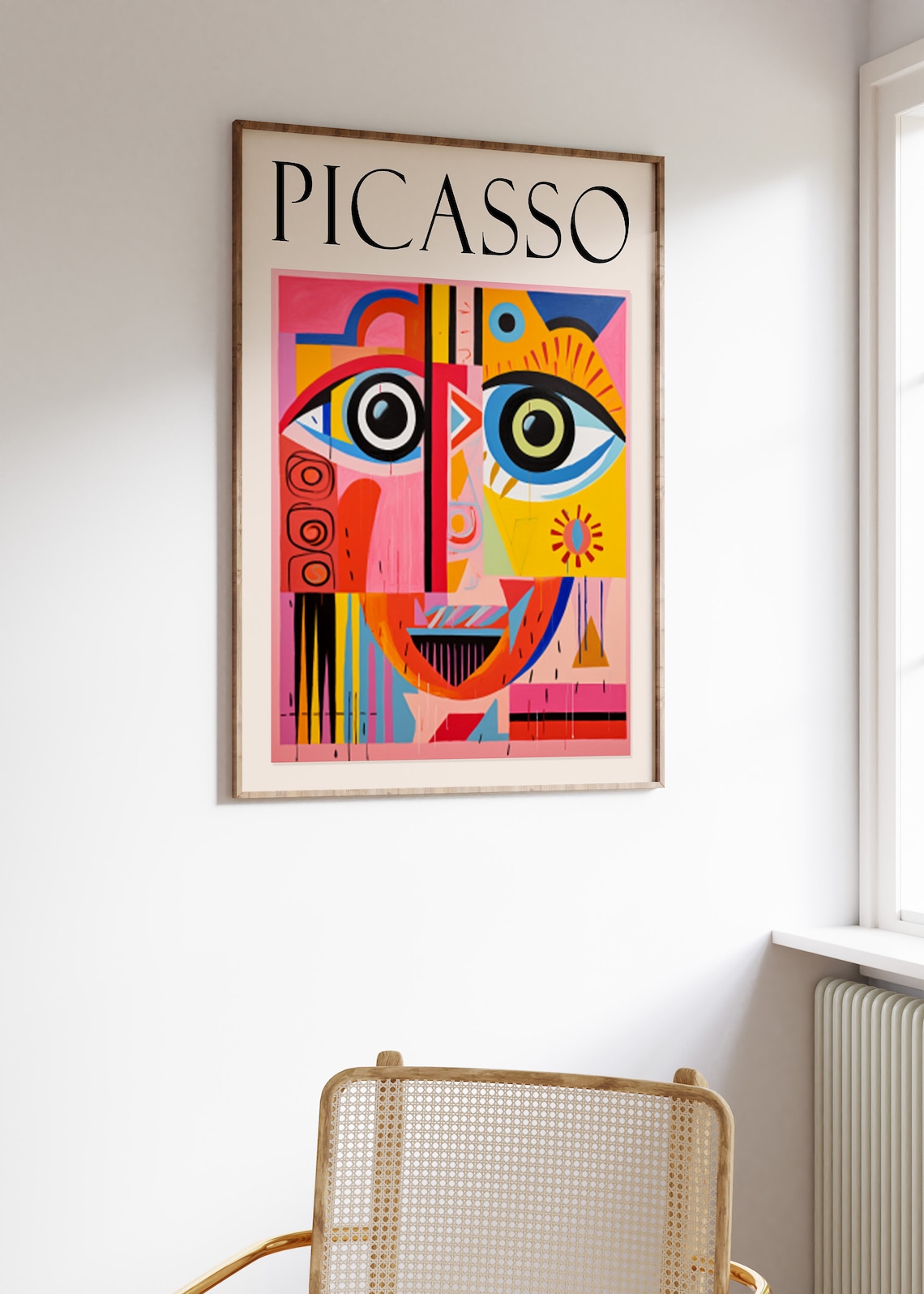 Picasso Abstract Faces Exhibition Poster, Boho Print - Image 3