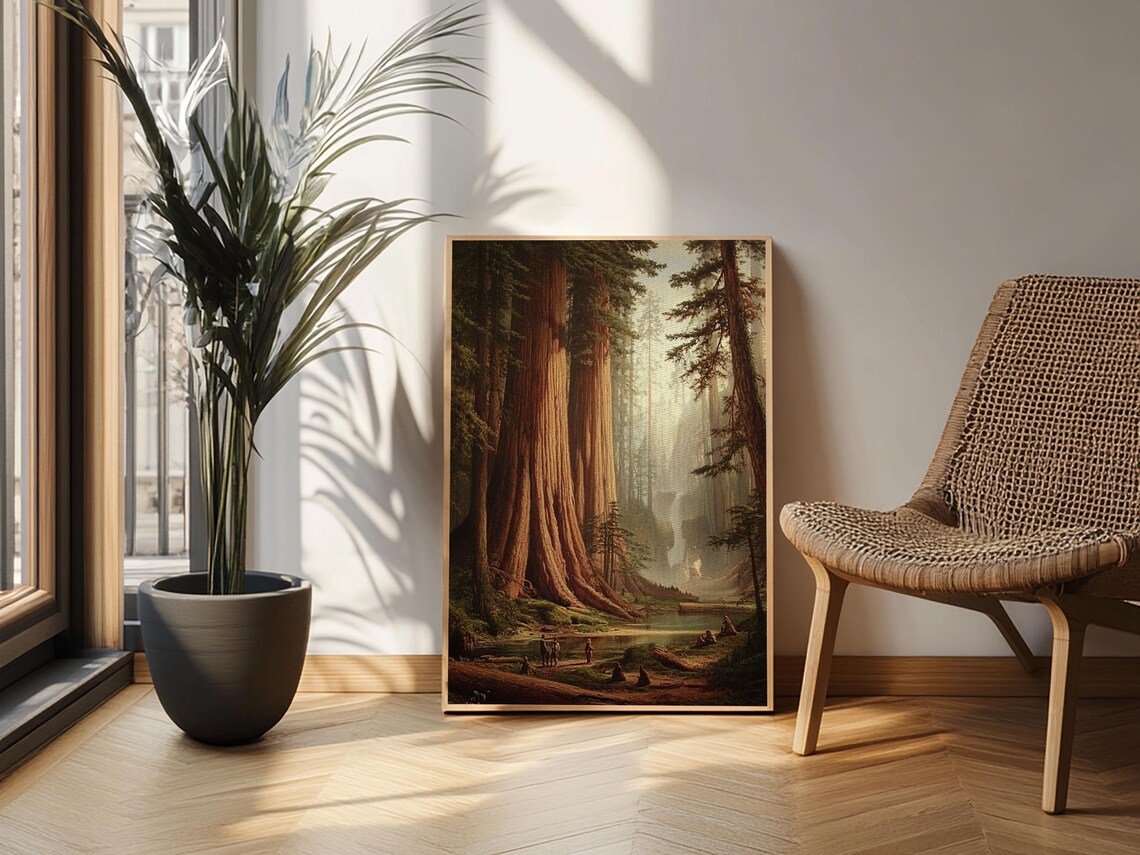 California Redwood Trees, Redwood National Park Art Print - Image 4