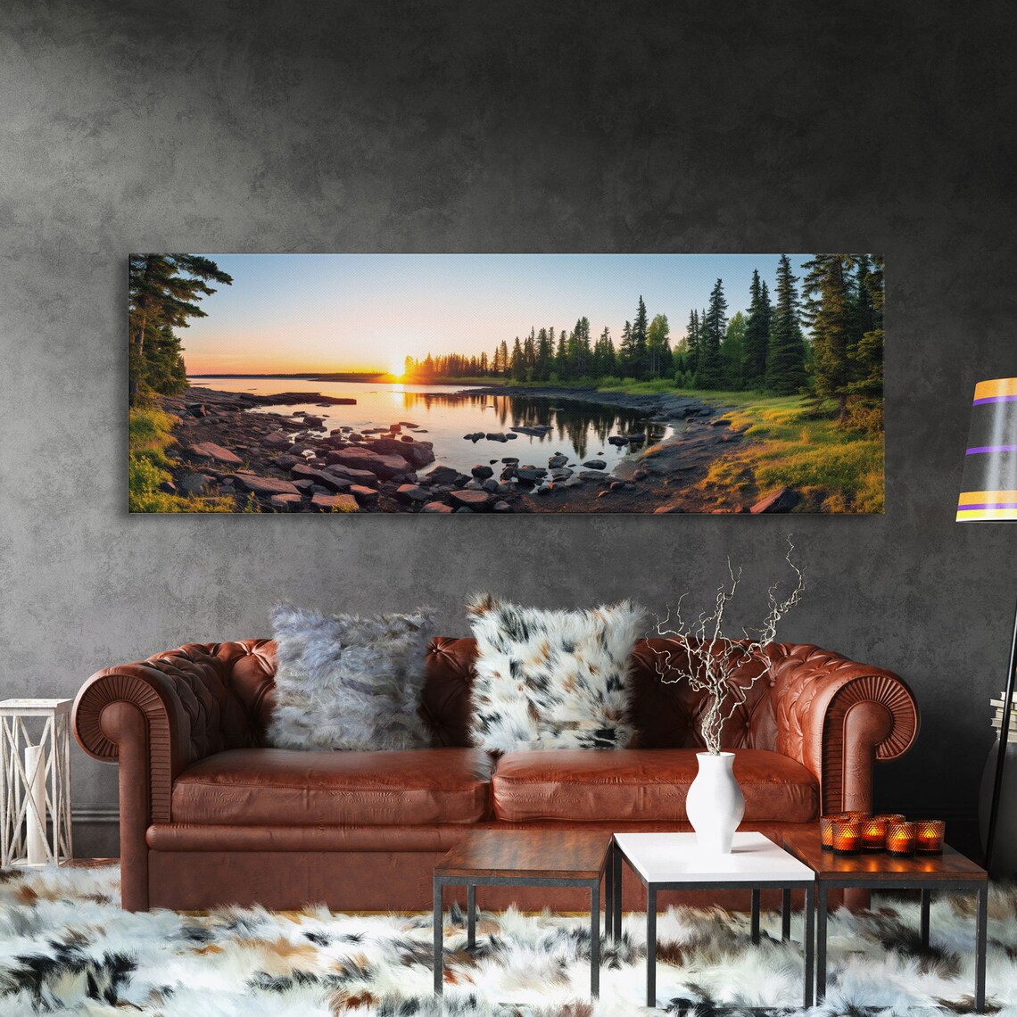 Isle Royale National Park Panoramic Travel Poster - Image 3