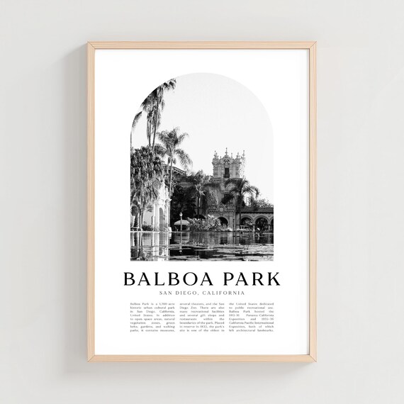 Balboa Park San Diego California Spanish Architecture Photo Poster
