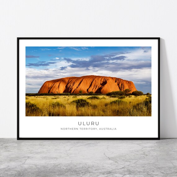 Uluru Home Decor Poster Print