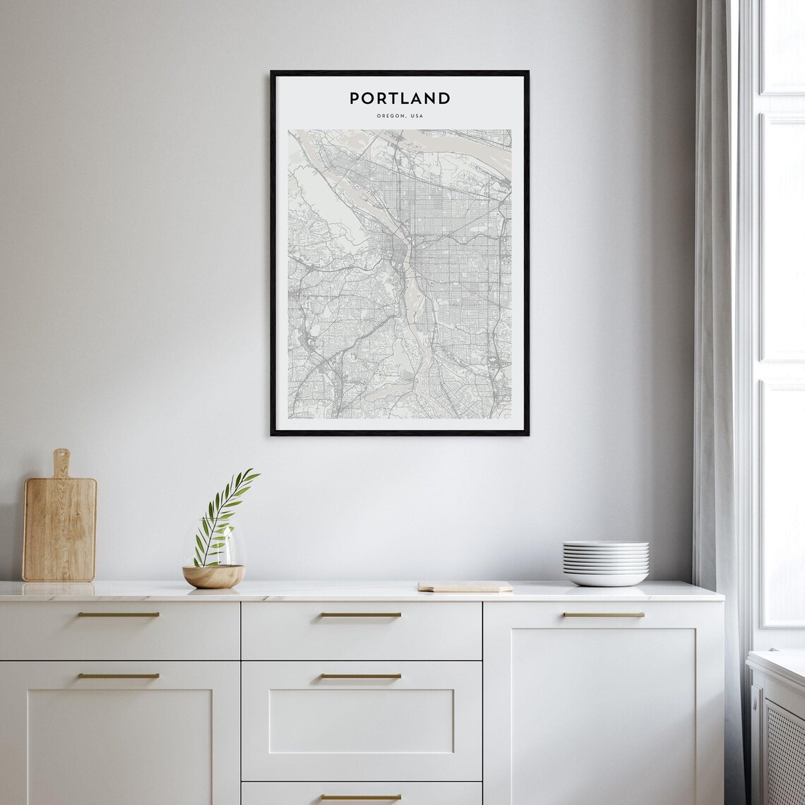 Portland Personalized Map Poster, Oregon Travel Poster - Image 2