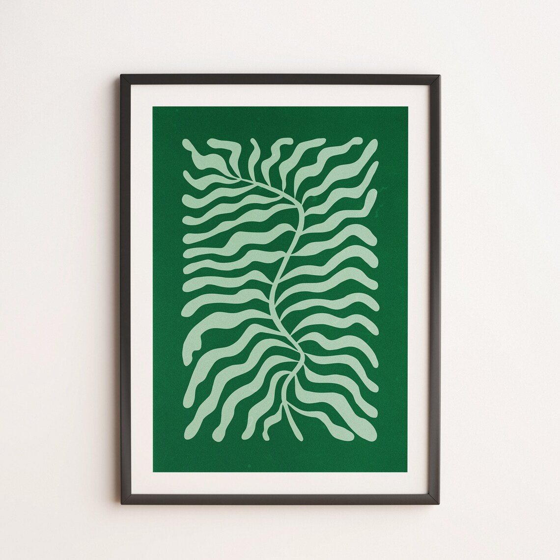 Fun Sage Matisse Edition Retro Matisse Colorful Mid Century Abstract Poster Art Print