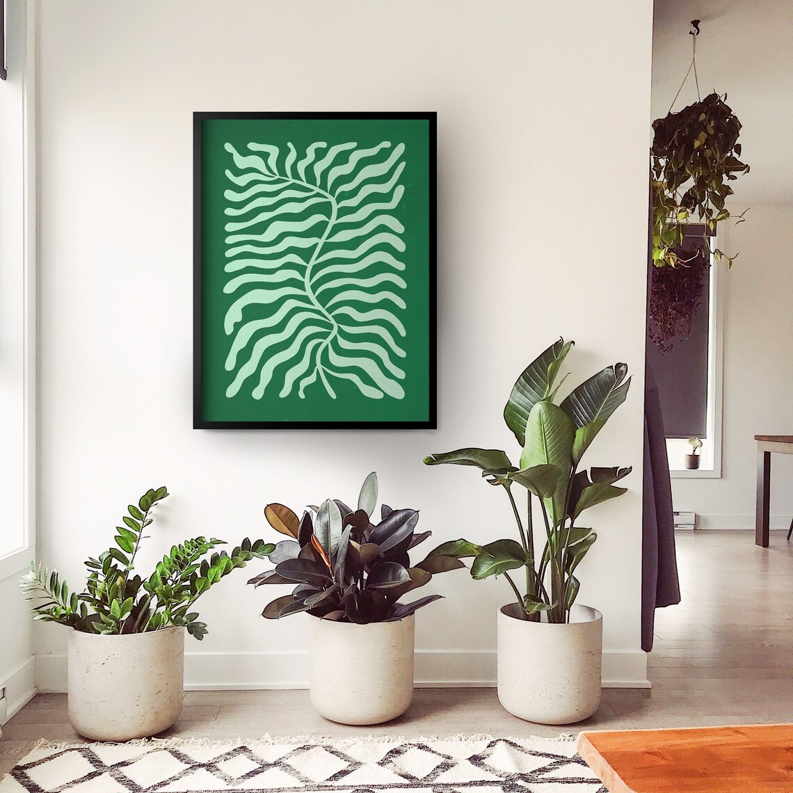 Fun Sage Matisse Edition Retro Matisse Colorful Mid Century Abstract Poster Art Print - Image 3