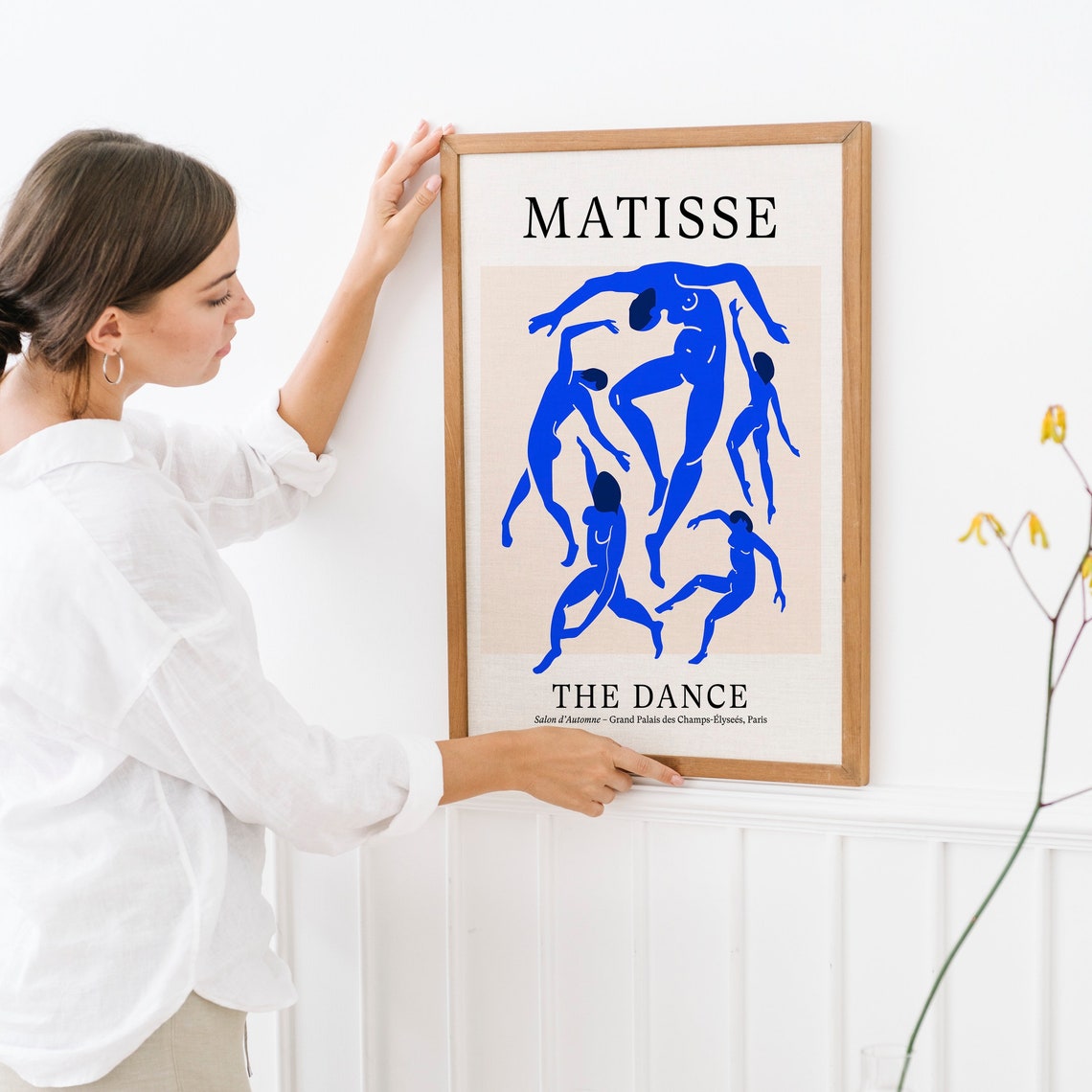 Matisse The Dance Blue Dancers Circle Classic Modern Art Print - Image 3