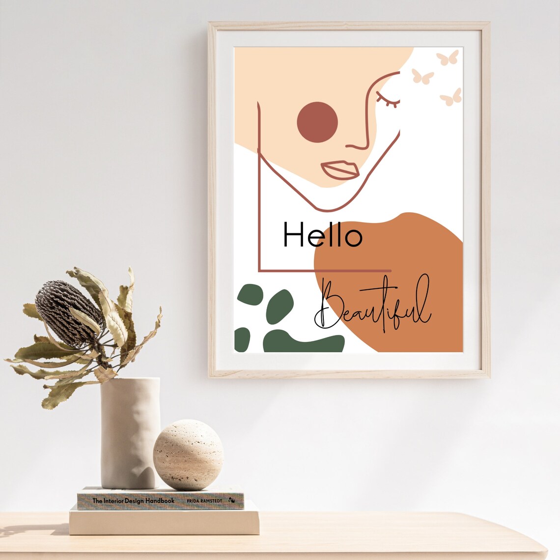 Words Of Affirmation Poster, Minimalist Boho Art Print - Image 5
