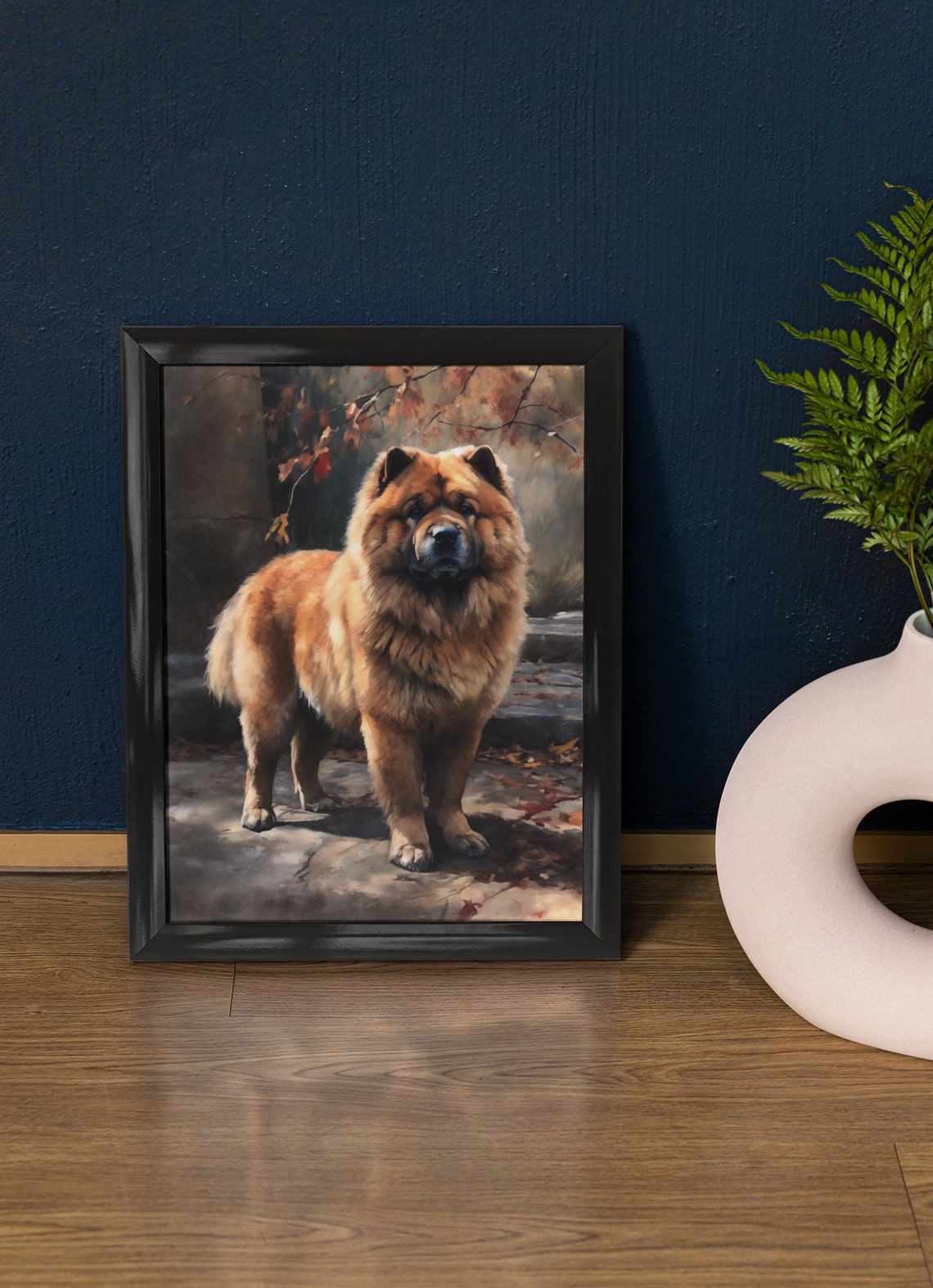 Chow Chow Dog Art Print Dog Wall Art Animal Art Print Animal Art Poster Dog Lover Gift Colorful Animal Wall Art Cool Dog Art
