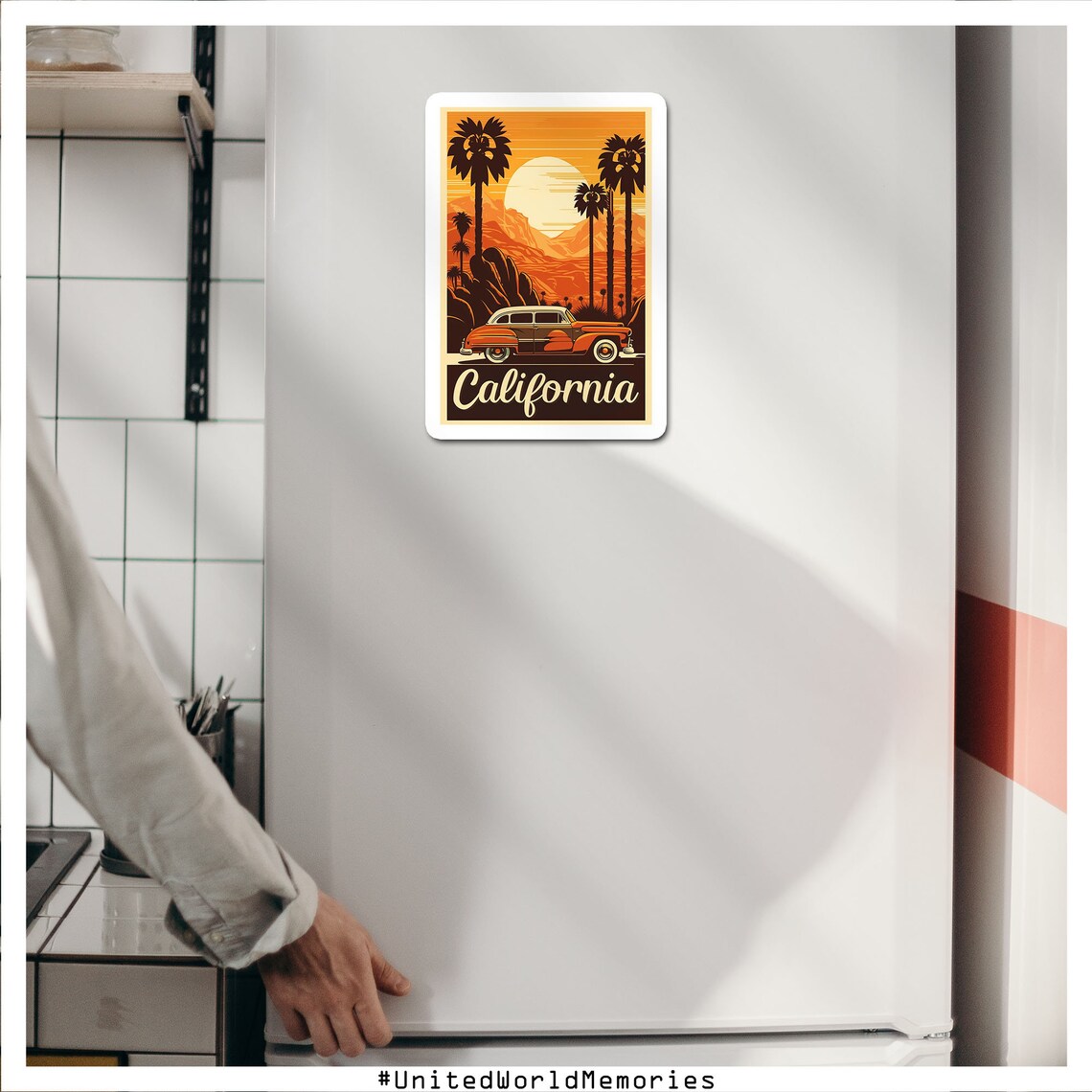 California Welcome To California Travel Poster - Image 4