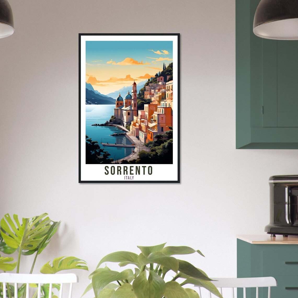 Sorrento Travel Poster, Italian Place Print - Image 3