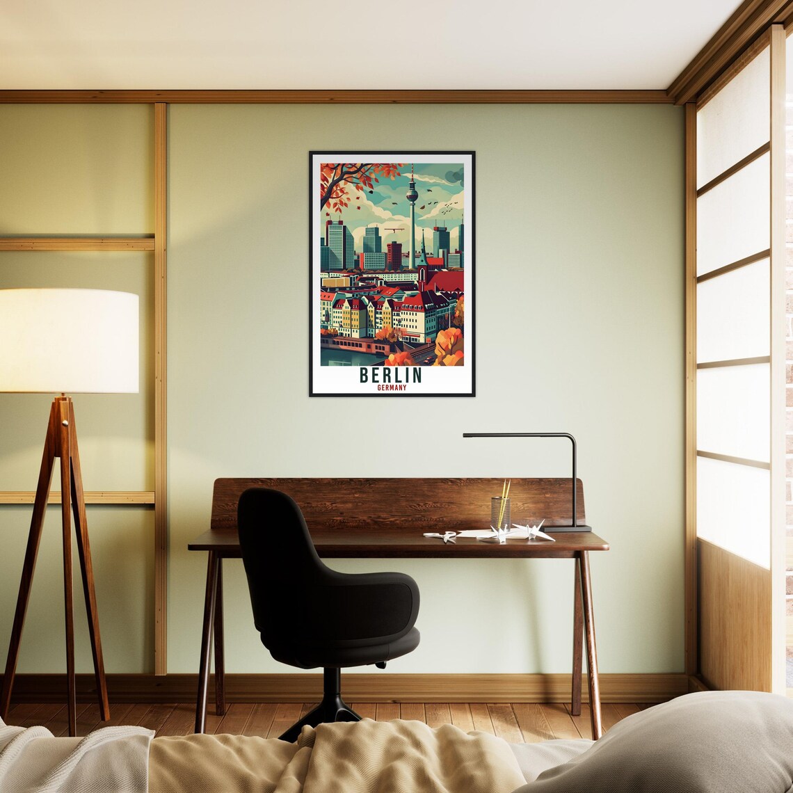 Berlin Travel Poster, Germany Home Decor Art Print - Image 2