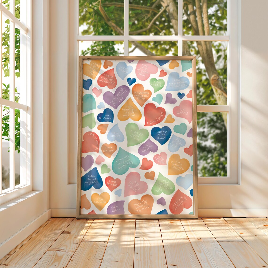 Daily Affirmation Poster, Therapy Office Decor - Image 4