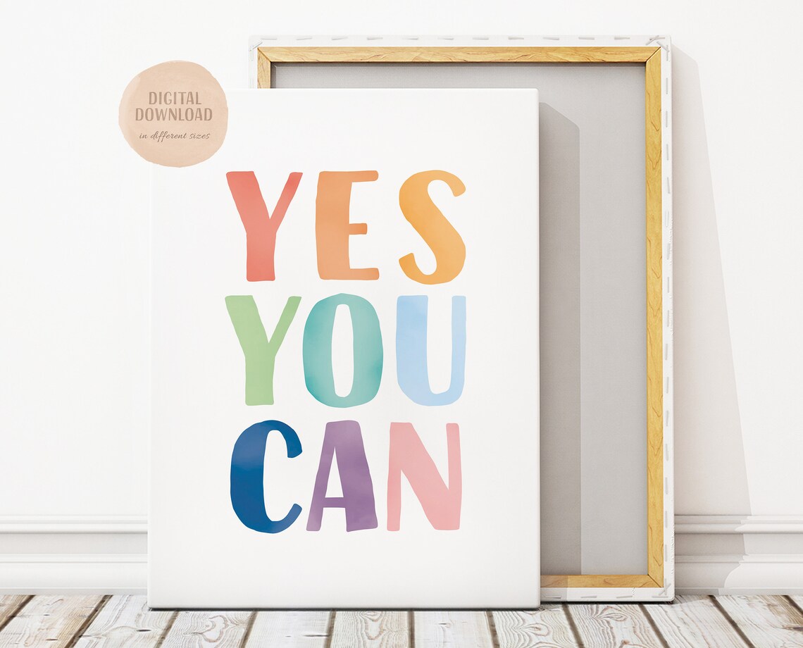 Positive Affirmation Classroom Decor Art Print - Image 3