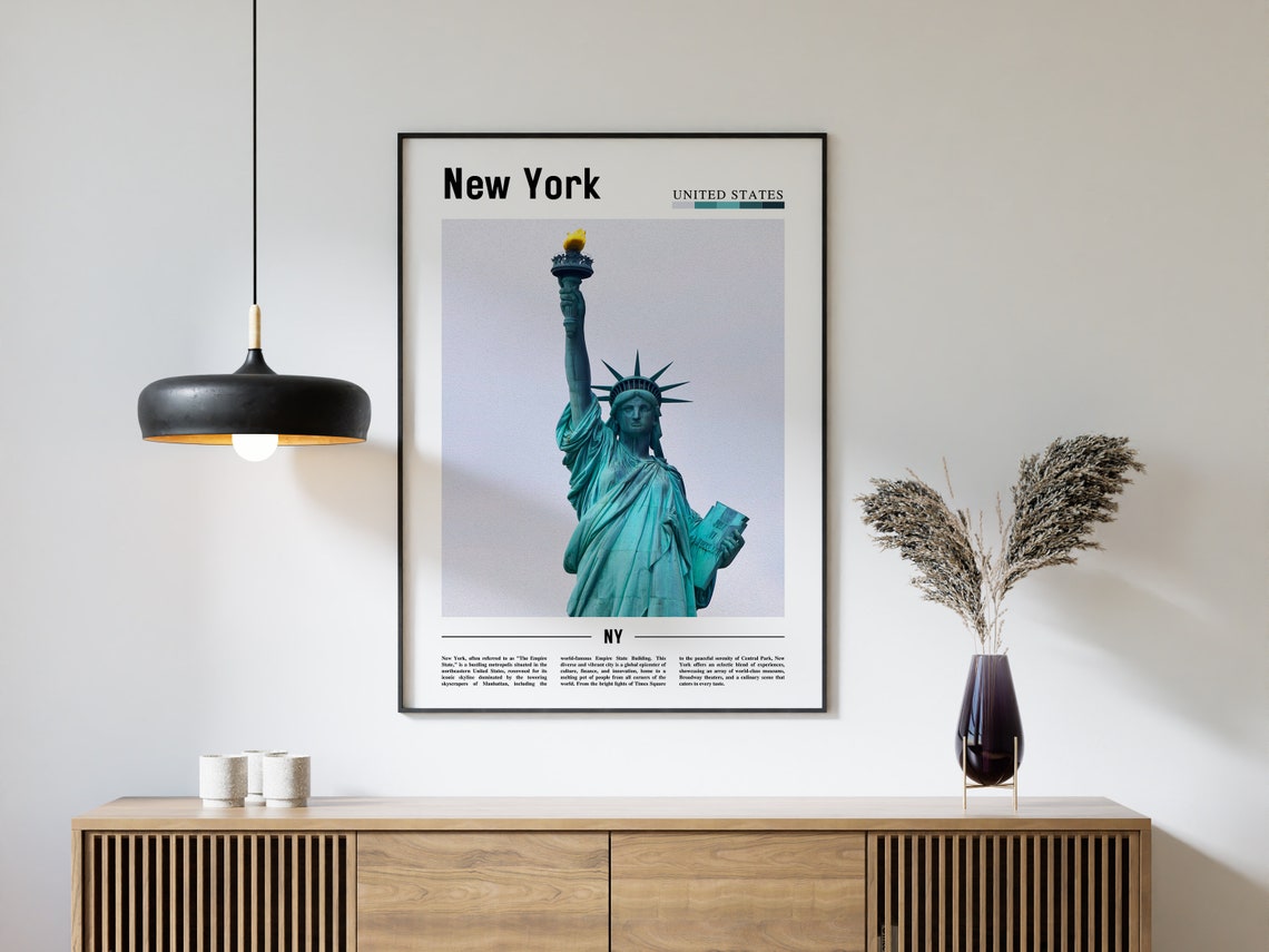 New York Travel Poster, New York Photo - Image 4