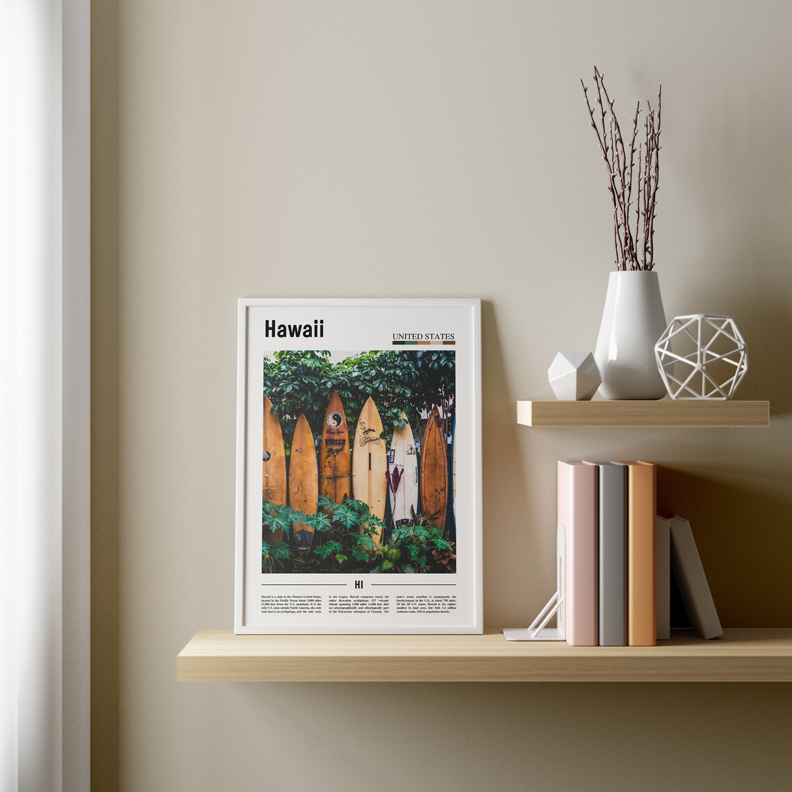 Hawaii Travel Poster, United States Photo - Image 3