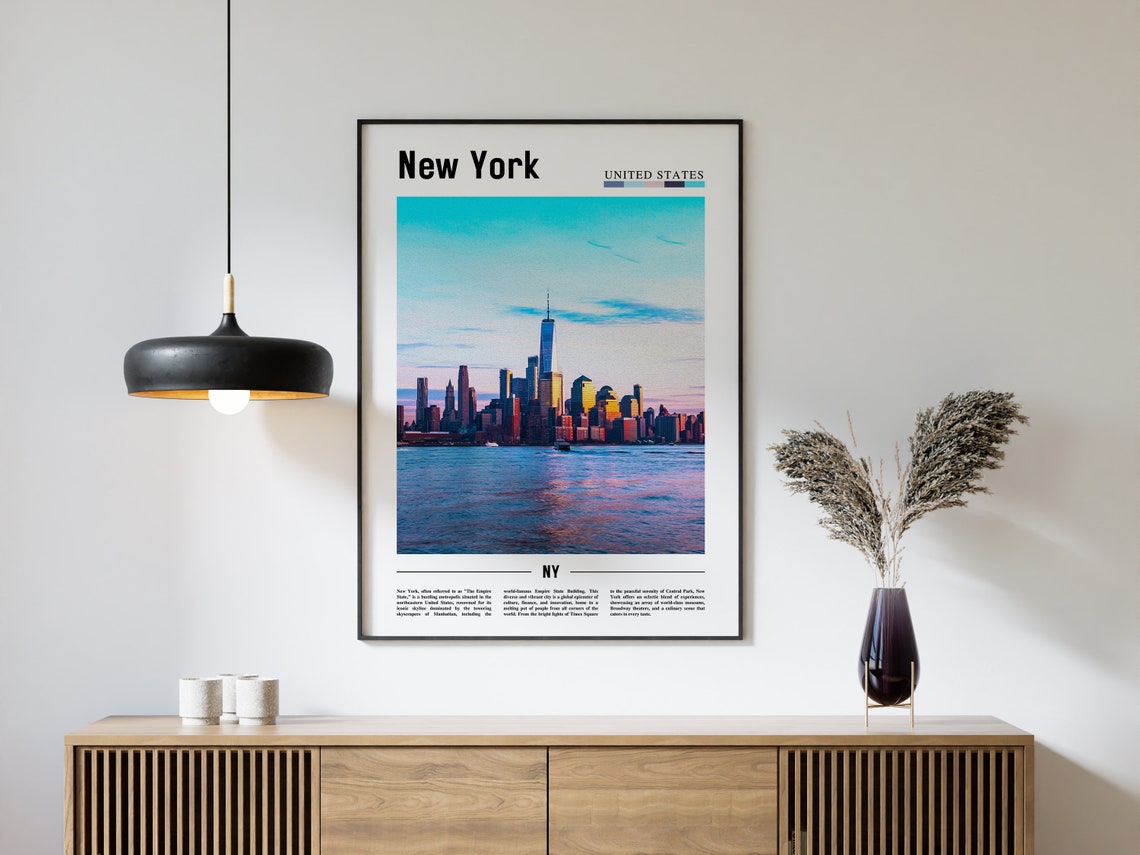New York Poster New York Print New York Wall Art Ny Photo Ny Poster Ny Print New York Photo Travel Poster - Image 4