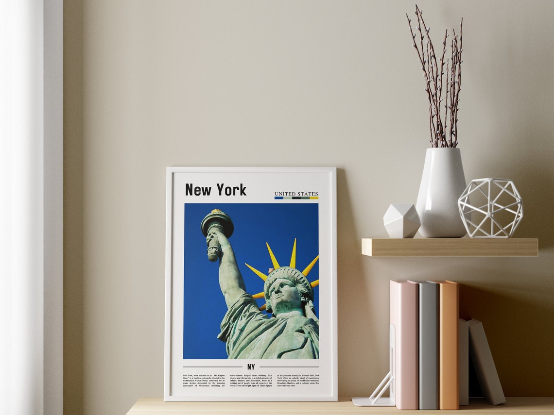 New York Poster New York Print New York Wall Art Ny Photo Ny Poster Ny Print New York Photo Travel Poster - Image 3