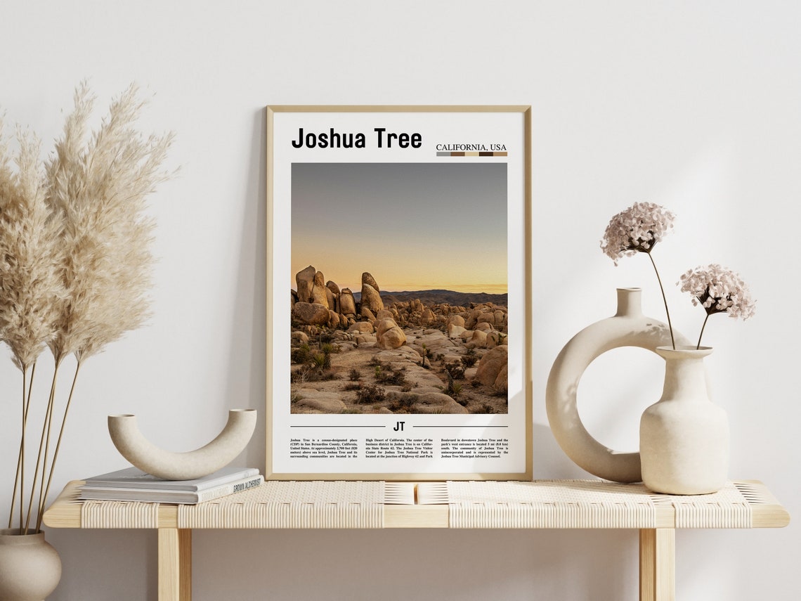 Joshua Tree Minimal Travel Poster - Image 6