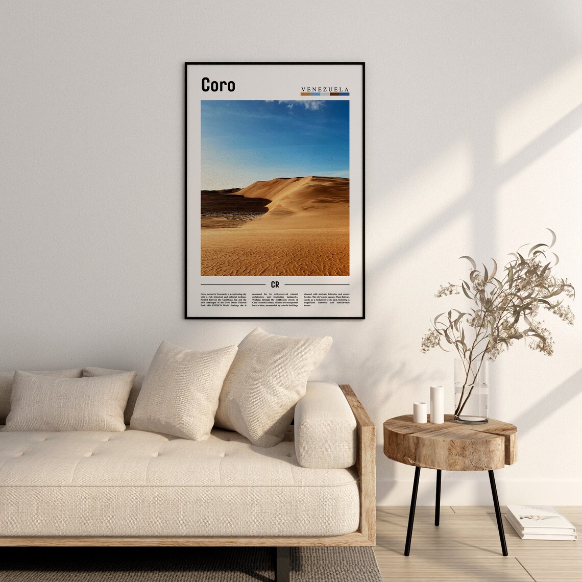 Coro Travel Poster, South America Wall Art - Image 2