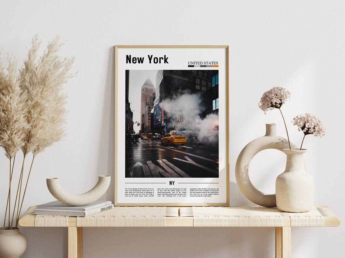 New York Travel Poster, United States Photo - Image 5