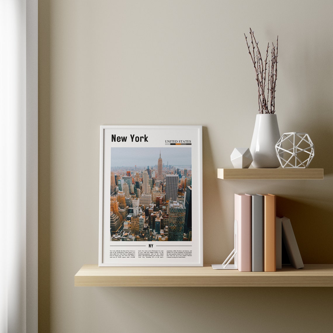 New York Poster New York Print New York Wall Art United States Photo United States Poster United States Print Travel Poster - Image 3