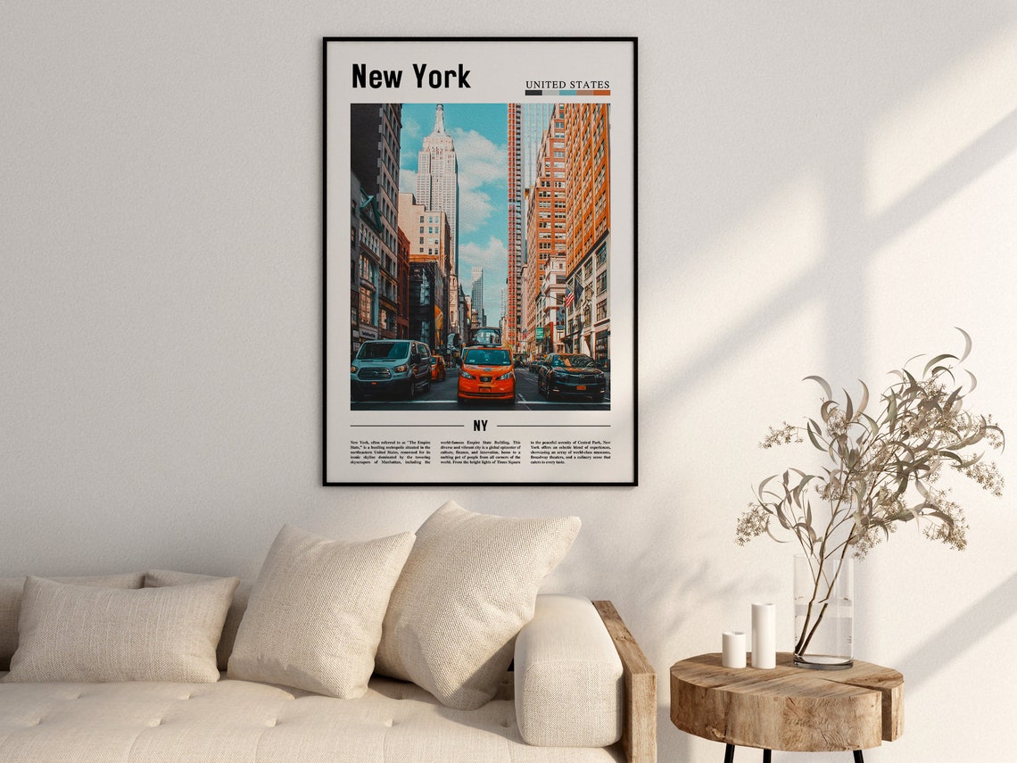 New York Poster New York Print New York Wall Art Ny Photo Ny Poster Ny Print New York Photo Travel Poster - Image 2