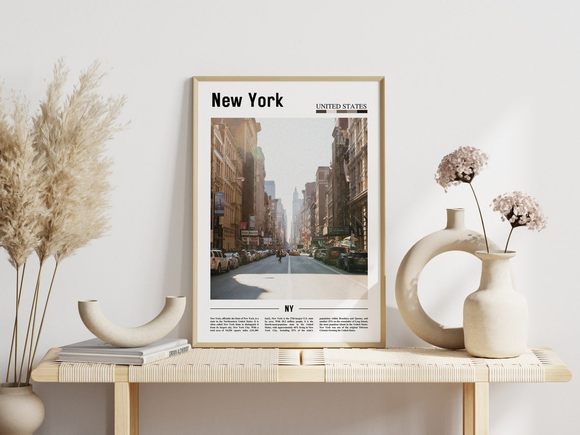 New York Poster New York Print New York Wall Art United States Photo United States Poster United States Print Travel Poster - Image 6