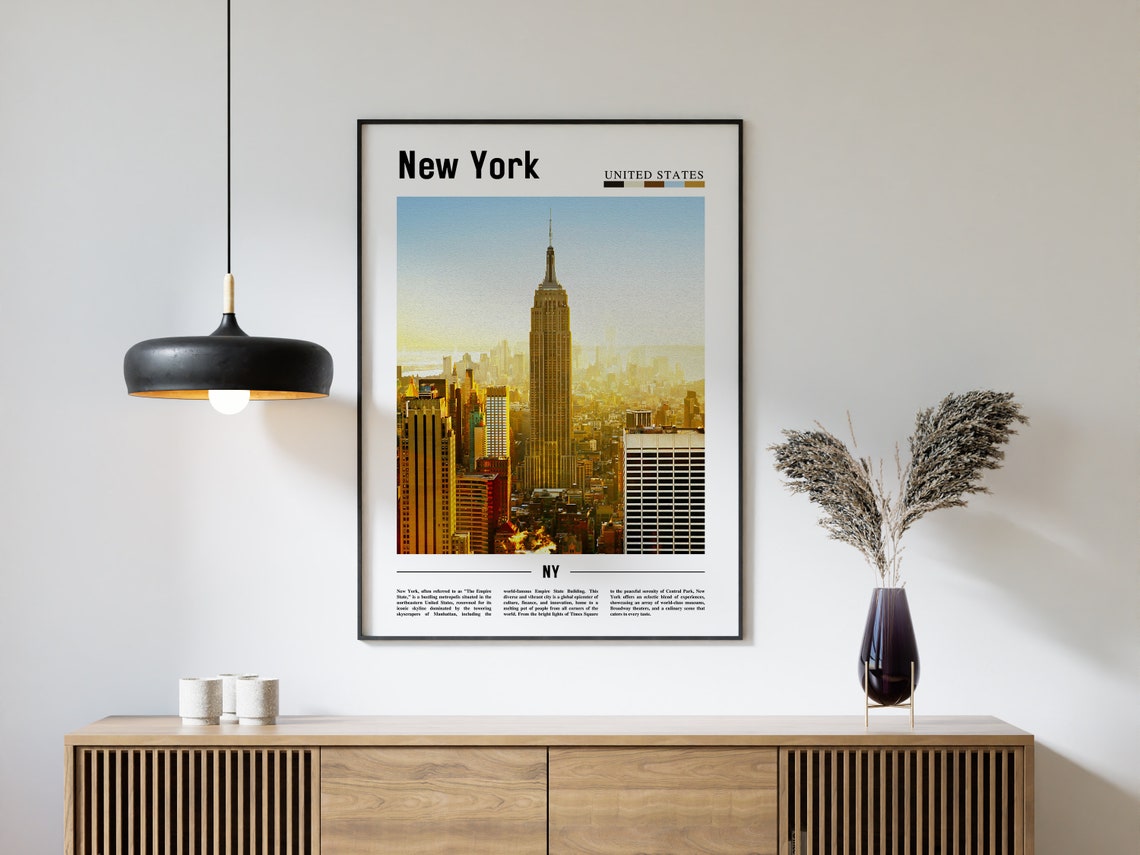New York Poster New York Print New York Wall Art Ny Photo Ny Poster Ny Print New York Photo Travel Poster - Image 4