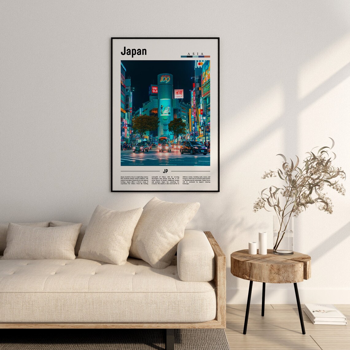 Japan Minimal Travel Poster, Asia Wall Art - Image 2
