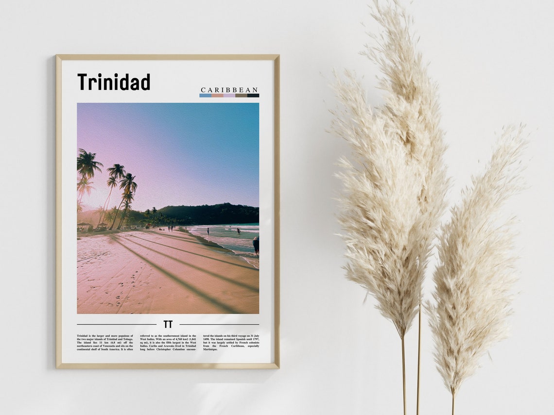 Trinidad Poster Trinidad Print Trinidad Wall Art Spain Photo Spain Poster Spain Print Minimal Travel Poster - Image 3