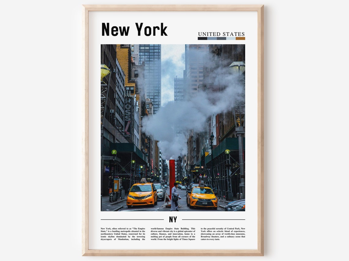 New York Poster New York Print New York Wall Art Ny Photo Ny Poster Ny Print New York Photo Travel Poster