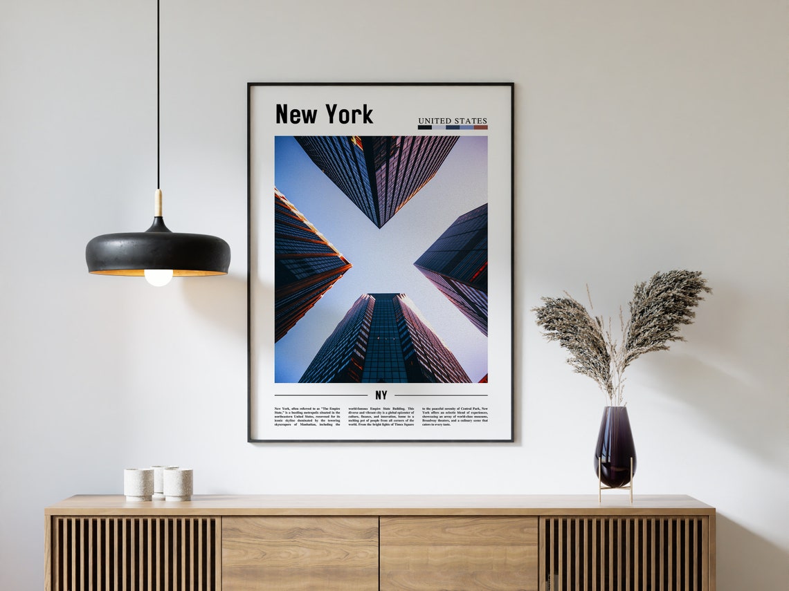 New York Poster New York Print New York Wall Art Ny Photo Ny Poster Ny Print New York Photo Travel Poster - Image 4