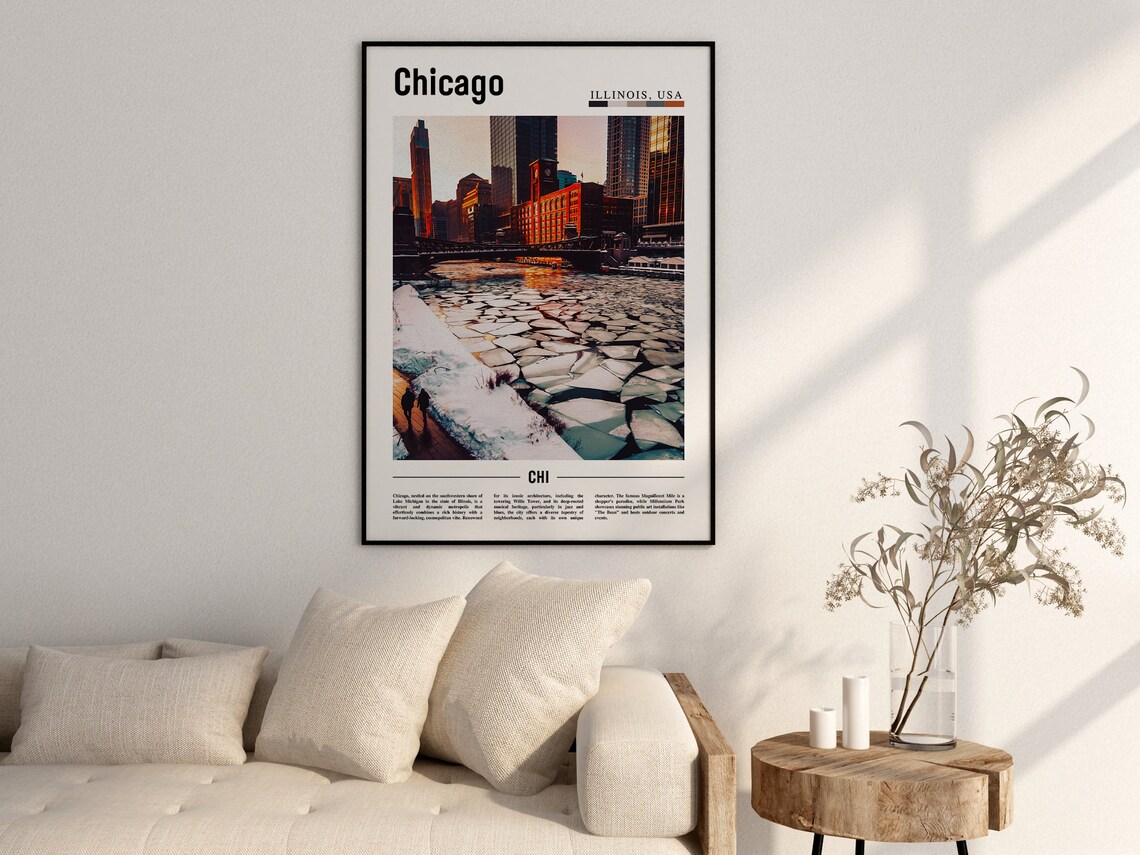 Chicago Travel Poster, United States Photo - Image 2