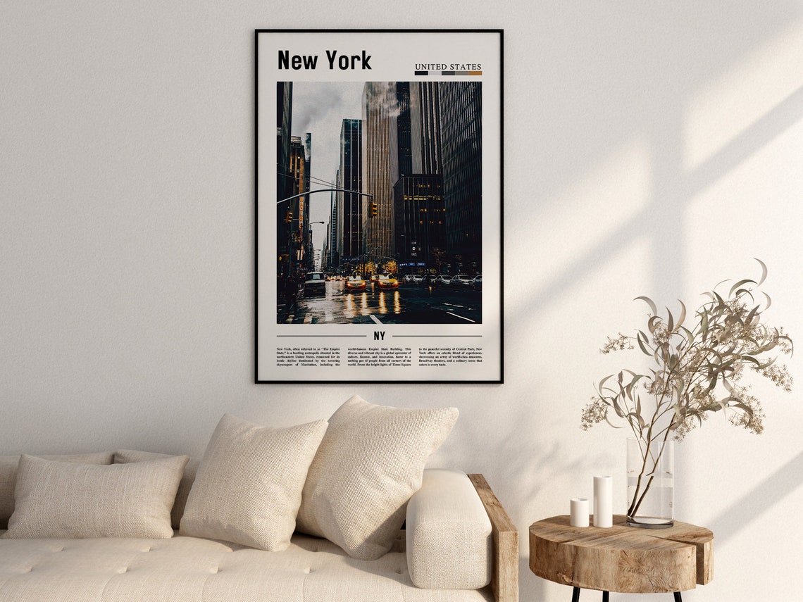 New York Poster New York Print New York Wall Art Ny Photo Ny Poster Ny Print New York Photo Travel Poster - Image 2