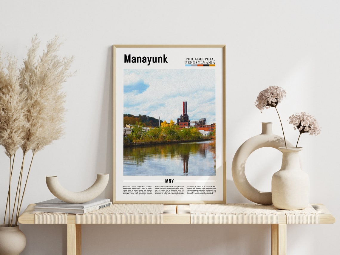 Manayunk Poster Manayunk Print Manayunk Wall Art United States Photo United States Poster United States Print - Image 6