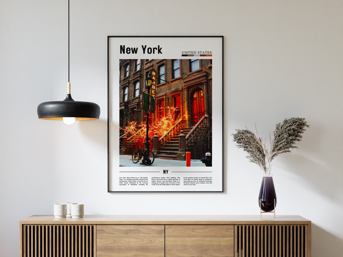 New York Poster New York Print New York Wall Art Ny Photo Ny Poster Ny Print New York Photo Travel Poster - Image 4
