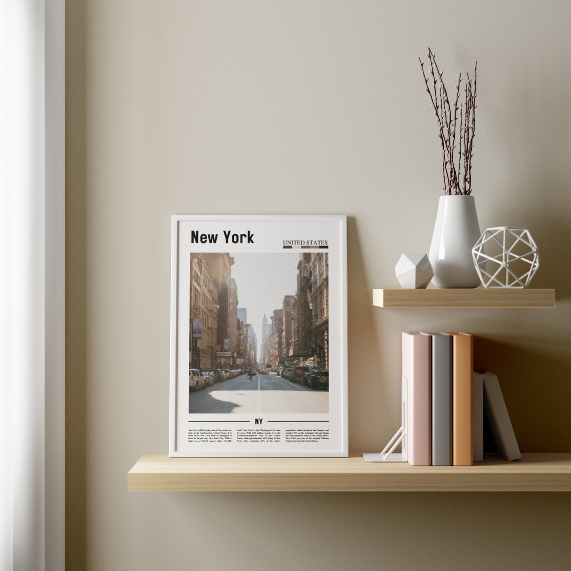New York Poster New York Print New York Wall Art United States Photo United States Poster United States Print Travel Poster - Image 3