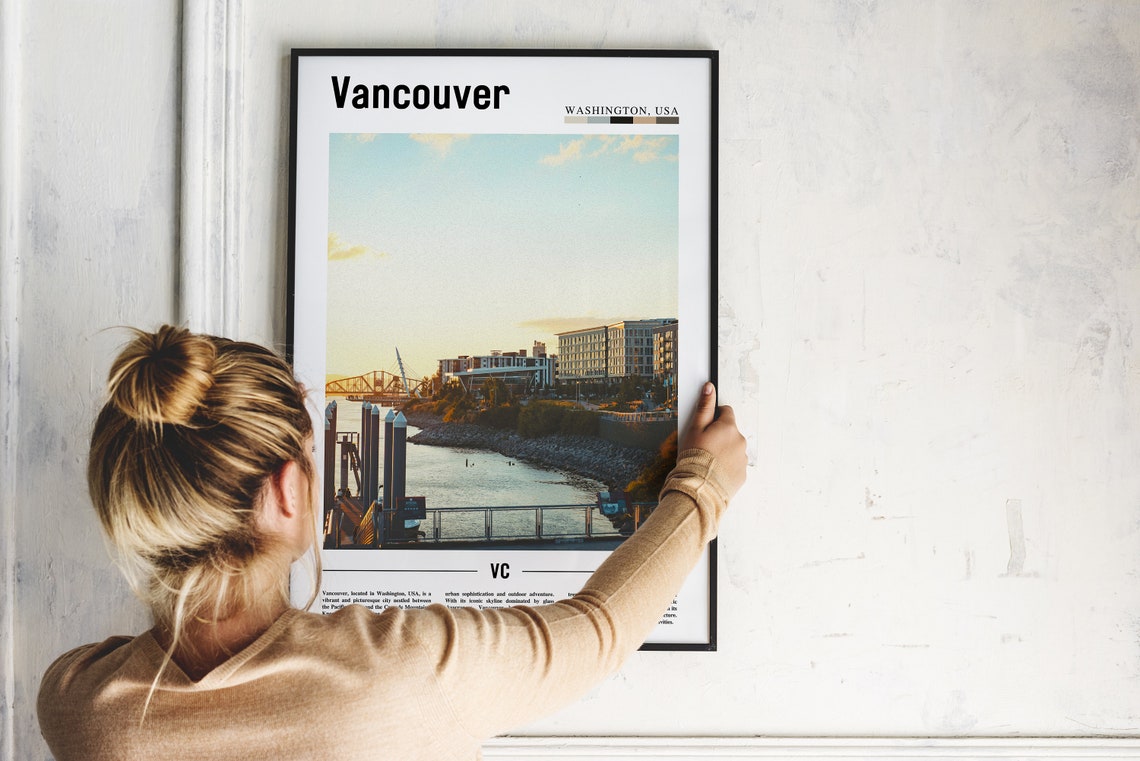 Vancouver Poster Vancouver Print Vancouver Wall Art United States Photo United States Poster United States Print - Image 5