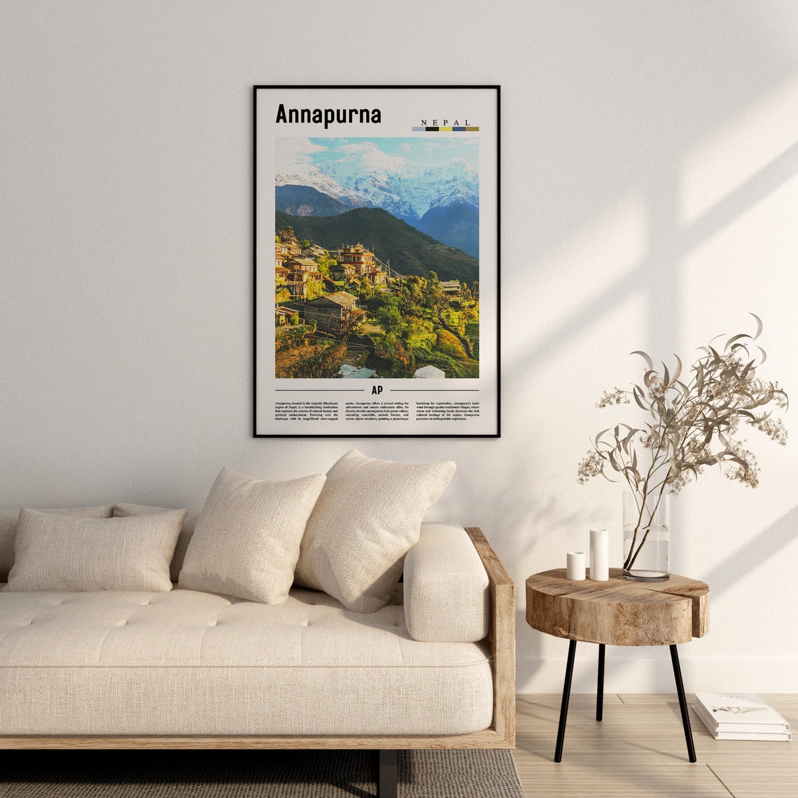 Annapurna Poster Annapurna Print Annapurna Wall Art United States Photo United States Poster United States Print - Image 2