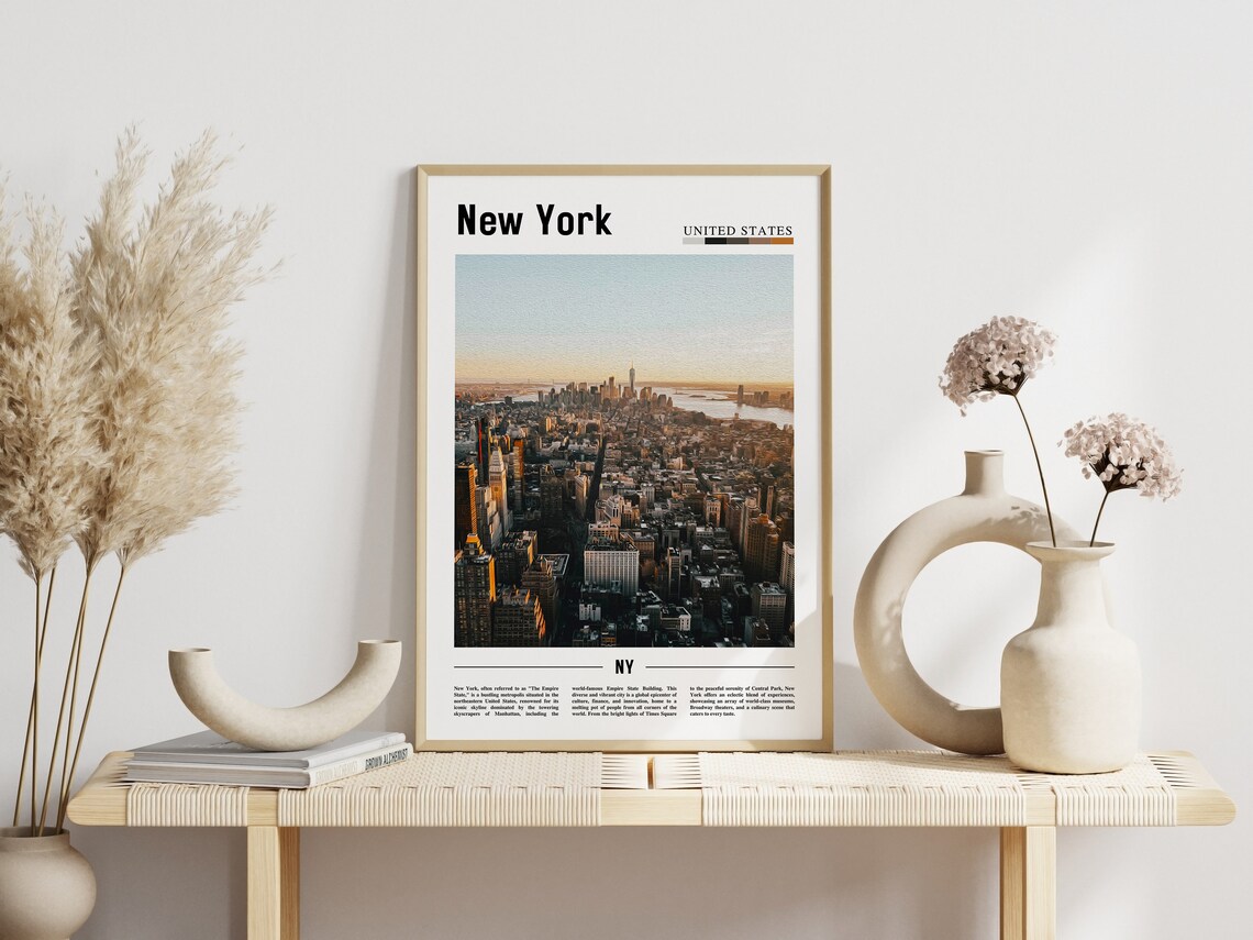 New York Travel Poster, City Photo Art Print - Image 6