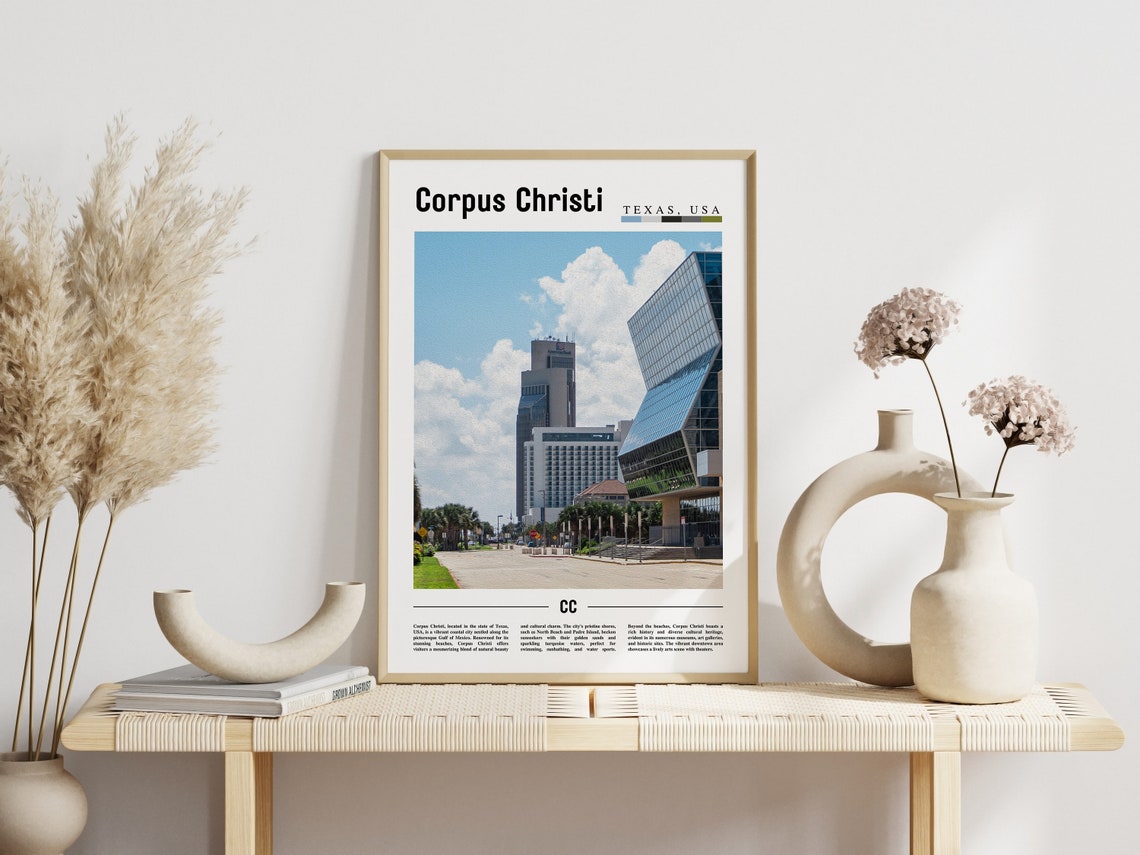 Corpus Christi Poster Corpus Christi Print Corpus Christi Wall Art United States Photo United States Poster United States Print - Image 6