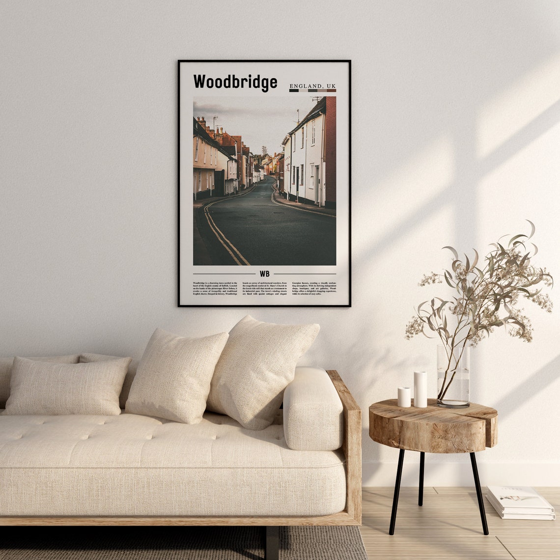 Woodbridge Poster Woodbridge Print Woodbridge Wall Art Europe Photo Europe Poster Europe Print Travel Poster - Image 2