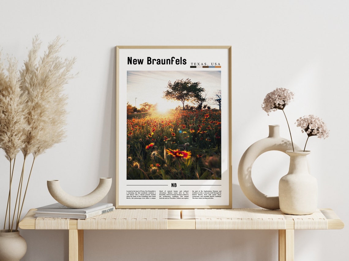 New Braunfels Poster New Braunfels Print New Braunfels Wall Art United States Photo United States Poster United States Print - Image 6