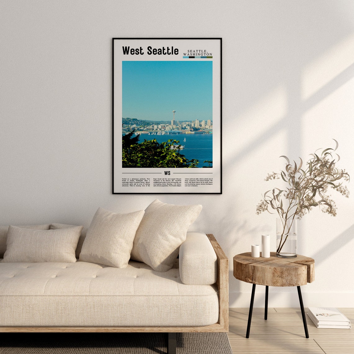 West Seattle Poster West Seattle Print West Seattle Wall Art United States Photo United States Poster United States Print - Image 2