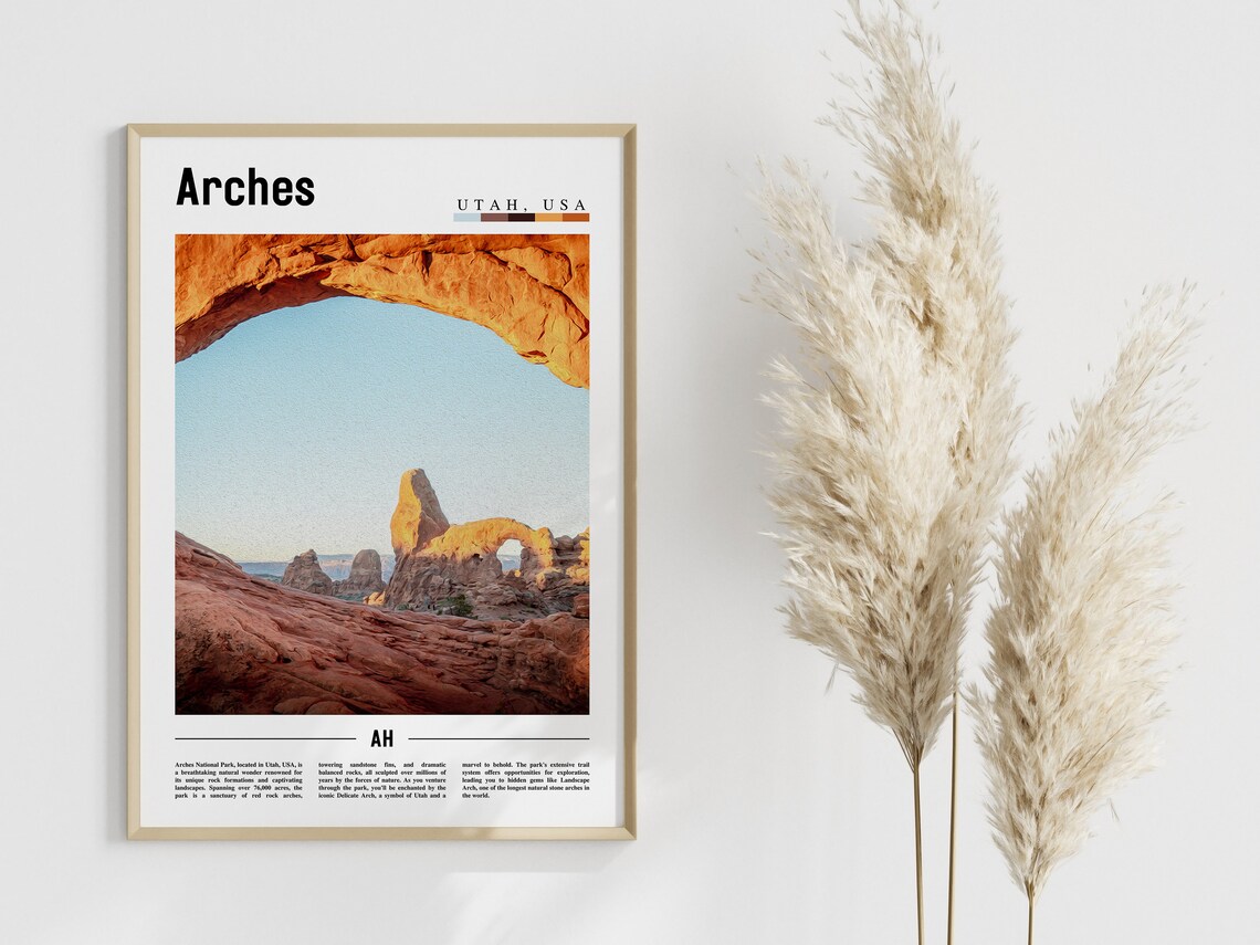 Arches Poster Arches Print Arches Wall Art United States Photo United States Poster United States Print - Image 4