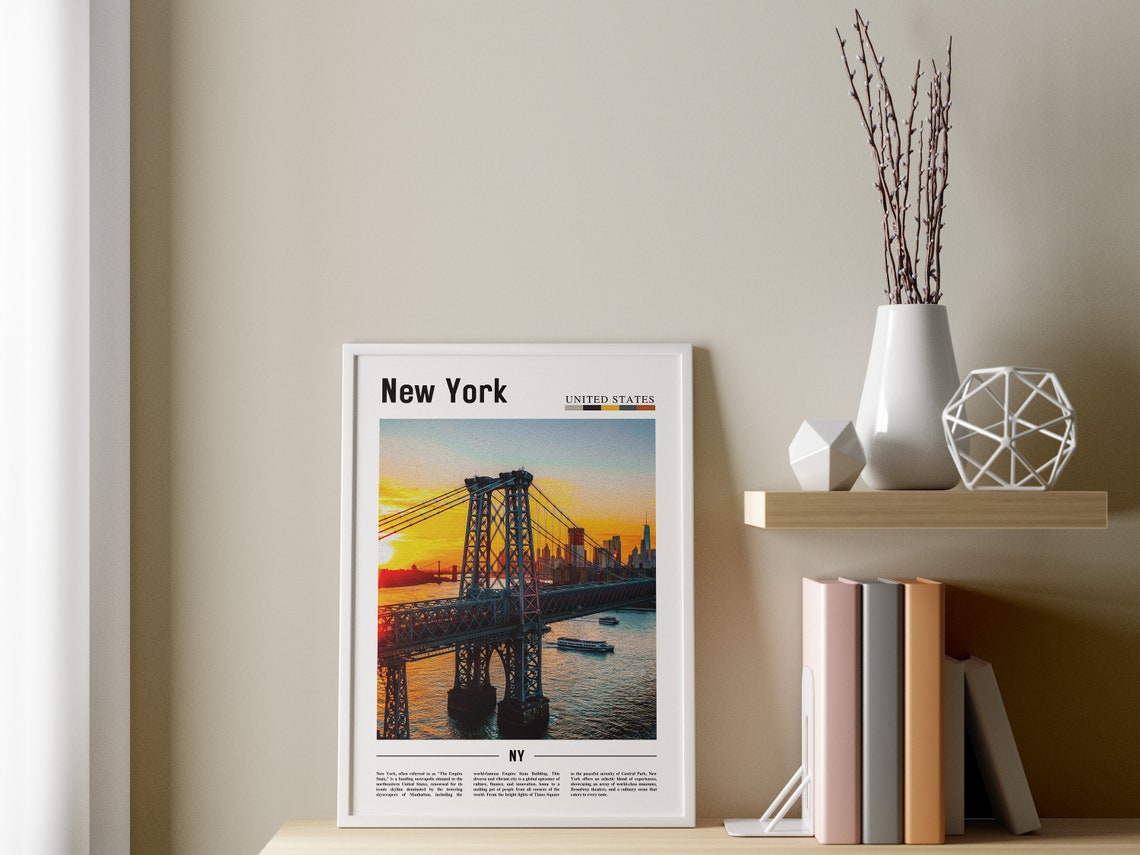 New York Travel Poster, New York Photo - Image 3