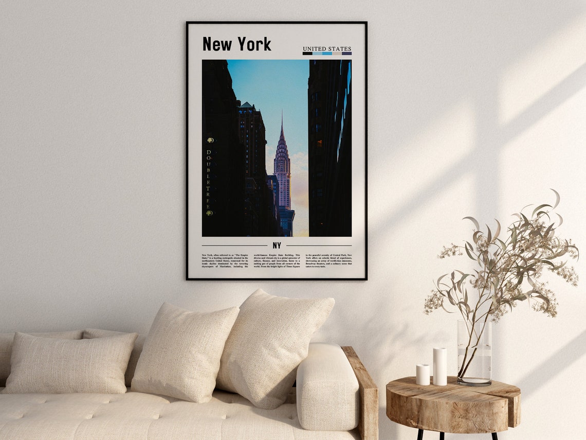 New York Poster New York Print New York Wall Art Ny Photo Ny Poster Ny Print New York Photo Travel Poster - Image 2
