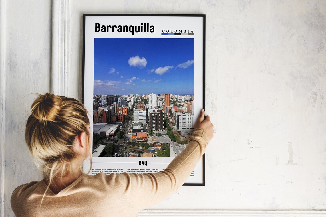 Barranquilla Travel Poster, South America - Image 5