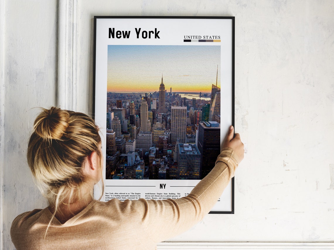 New York Poster New York Print New York Wall Art Ny Photo Ny Poster Ny Print New York Photo Travel Poster - Image 5