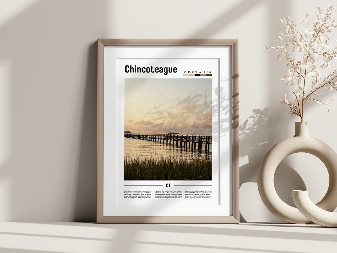 Chincoteague Poster Chincoteague Print Chincoteague Wall Art United States Photo United States Poster United States Print - Image 3