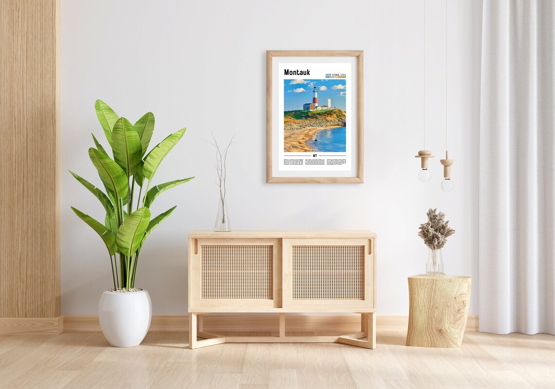 Montauk Travel Poster, Colorful City Artwork - Image 5